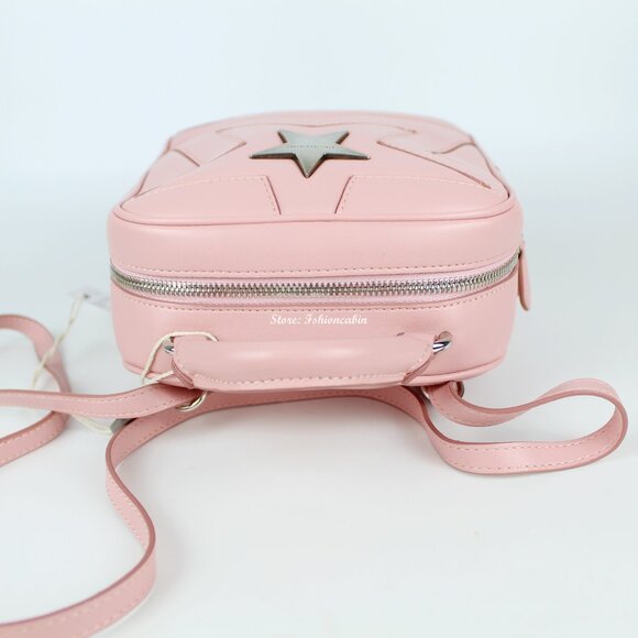 NWT Stella McCartney Pink Star Backpack | Vegan Small Bag- Street, Daily, Travel main image 6